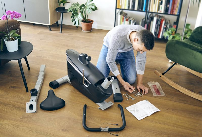 Fitness Machine Assembly